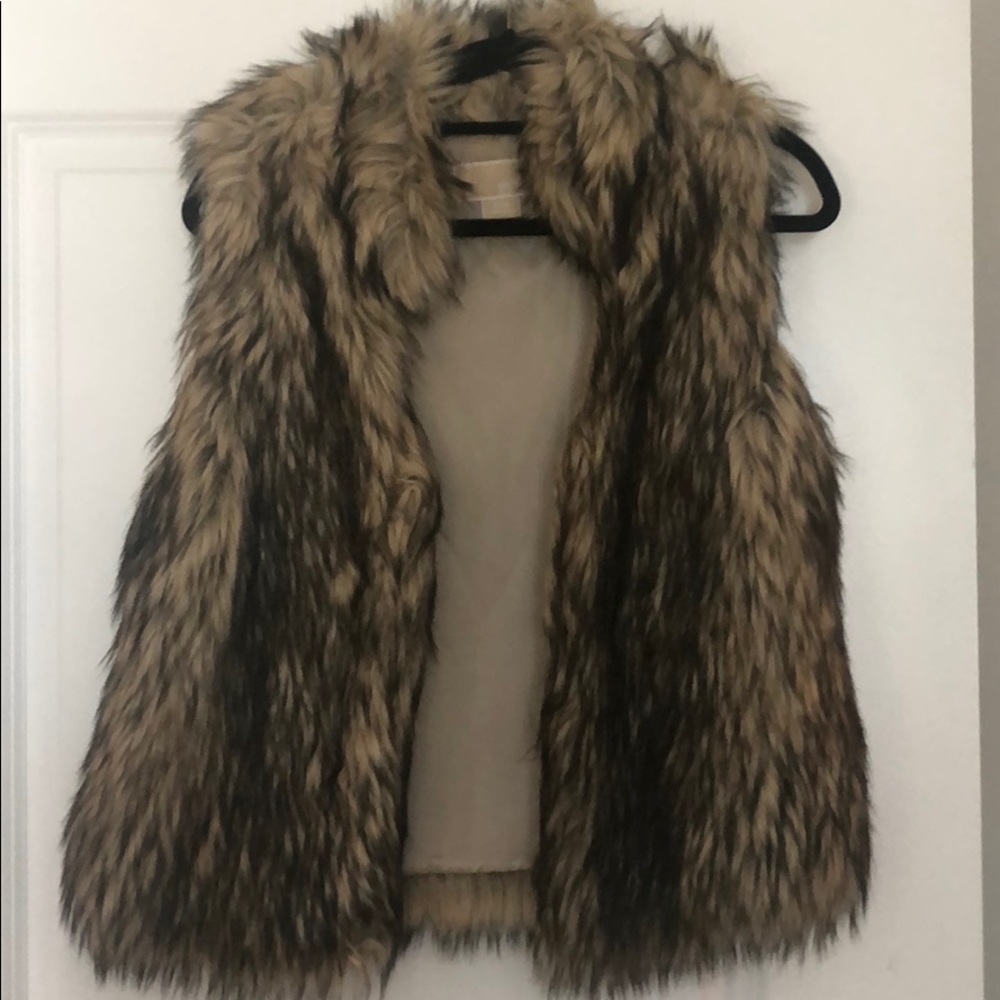 Michael Kors Faux Fur Vest
